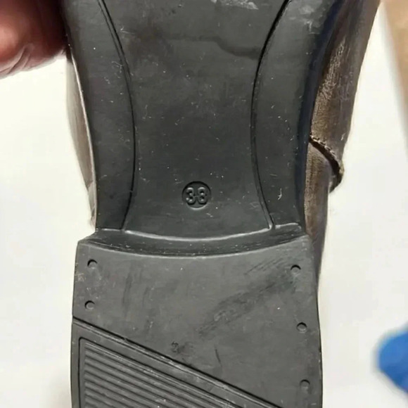 Bussola vintage calf, dark taupe size 38 (7.5-8) ankle boots - Picture 8 of 8